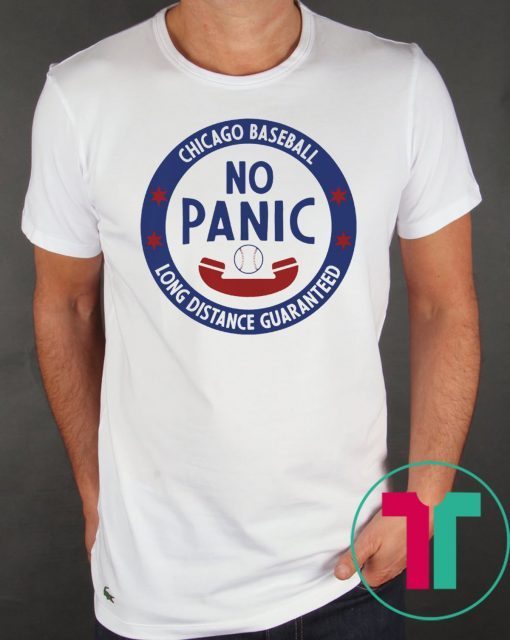 Chicago No Panic Phone Tee Shirt Ian Happ MLBPA Shirt