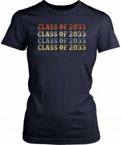 Class Of 2033 Grow With Me Pre-K Graduate Vintage T-Shirt