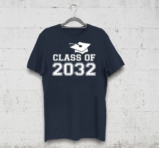 Class of 2032 Grow With Me Shirt Back To School Gift Tee