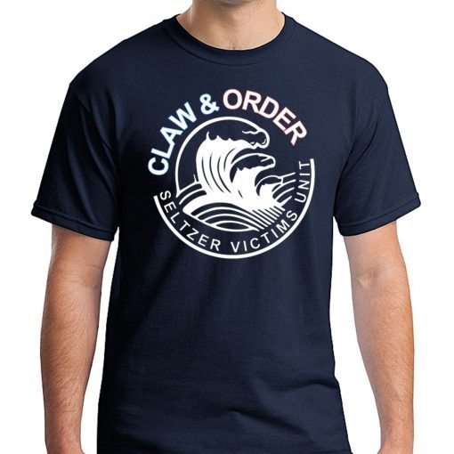 Claw And Order Seltzer Victims Unit White Claw Unisex T-Shirt