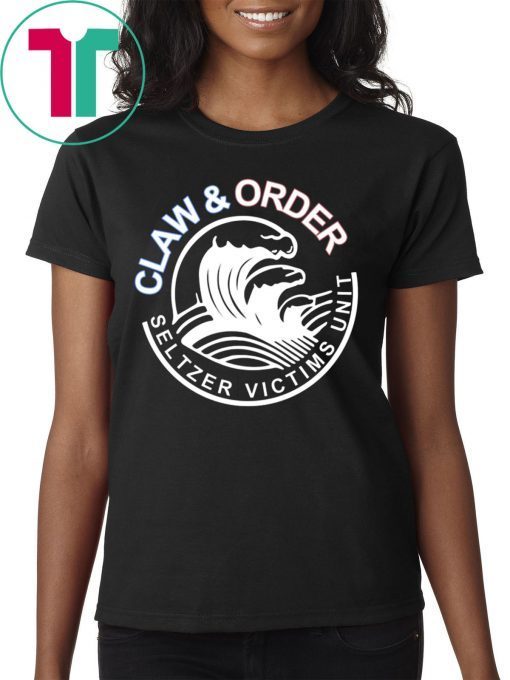 Claw And Order Seltzer Victims Unit White Claw Unisex T-Shirt