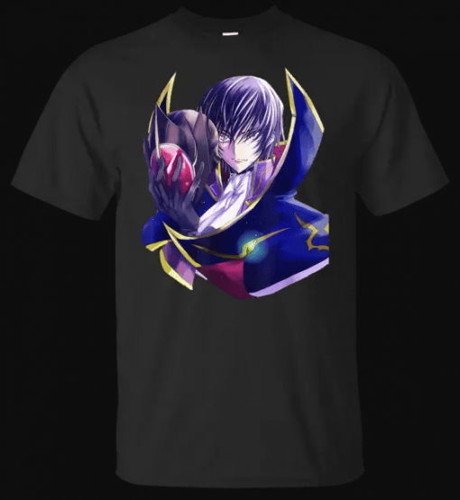 Code Geass T-Shirt Lelouch Zero Tee Shirt