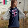 Crazy flamingo lady shirt