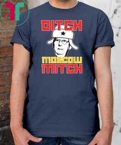 DITCH MOSCOW MITCH Senator McConnell Anti Turtle Face Meme T-Shirt