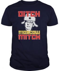 DITCH MOSCOW MITCH Senator McConnell Anti Turtle Face Meme T-Shirts