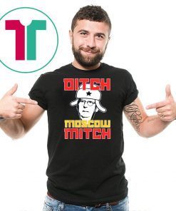 DITCH MOSCOW MITCH Senator McConnell Anti Turtle Face Meme T-Shirt