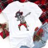 Dabbing Skeleton Pirate Halloween Jolly Roger Tee Shirt