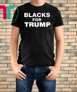 Mens Dale Raines Blacks For Trump 2020 Funny Gift Shirt