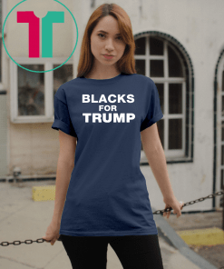 Mens Dale Raines Blacks For Trump 2020 Funny Gift Shirt