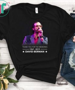 David Berman Silver Jews Thank You For The Memories Shirt, Hoodie. David Berman Silver Jews Thank You For The Memories Sweater.