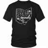 Dayton Ohio State Strong Helen Keller Heart Map Unisex T-Shirt