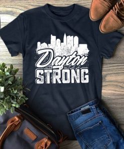 Dayton Ohio State Strong Retro Gift T-Shirts