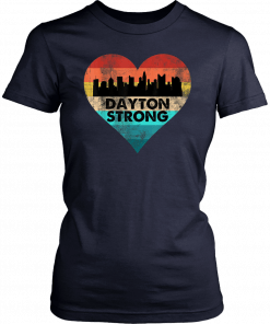 Dayton Strong Ohio Shirt Heart
