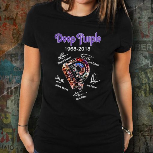 Deep Purple 1968-2018 Tee shirt