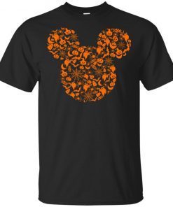 Disney Mickey Mouse Halloween Silhouette T-Shirt