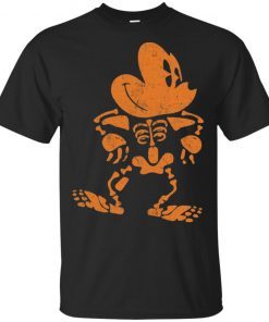 Disney Mickey Mouse Halloween Skeleton T-Shirt