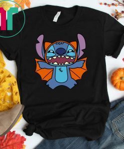 Disney Stitch Bat Halloween T-Shirts