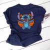 Disney Stitch Bat Halloween T-Shirts