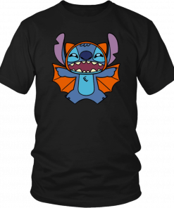 Disney Stitch Bat Halloween T-Shirt