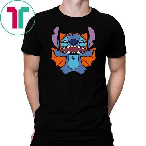 Disney Stitch Bat Halloween T-Shirts