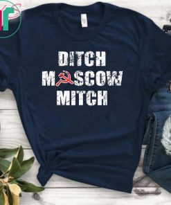 Democrats Gift T-Shirt Ditch Moscow Mitch Russian Puppet Vote Him Out 2020 Tee Shirts