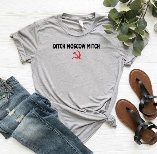 Ditch Moscow Mitch T-Shirt Kentucky Democrats Classic Gift Tee Shirt