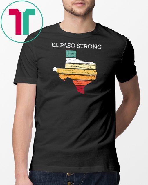 El Paso Strong Retro Vintagr Graphic T-shirt