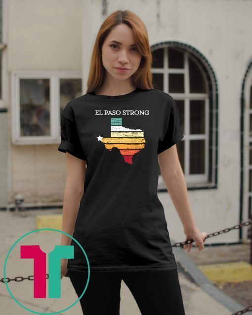 El Paso Strong Retro Vintagr Graphic T-shirt