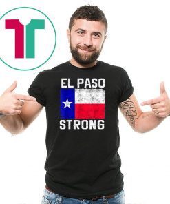 El Paso Strong T-Shirt #Elpasostrong El Paso Vintage Flag