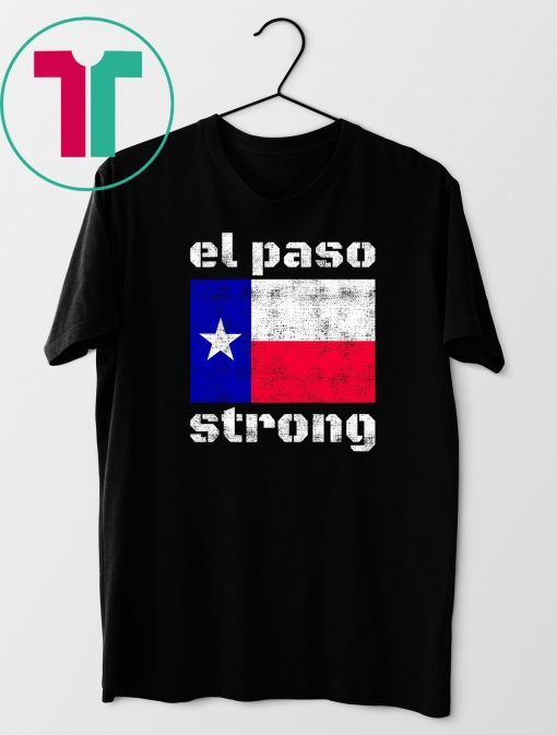 El Paso Strong T-Shirt Support El Paso T-Shirt Short-Sleeve Unisex T-Shirt