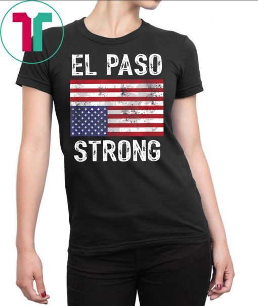 El Paso Strong American Flag Shirt