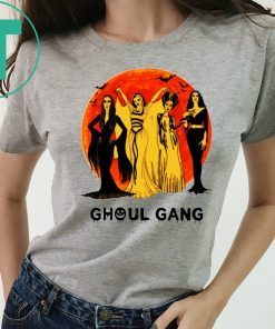 Elvira, Morticia, Lily, Bride Ghoul Gang Halloween Classic T-Shirt