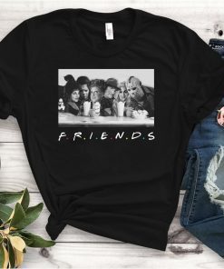 Friends Sanderson Sisters And Chill Funny Squad Goals Horror Movie Hocus Villains Halloween Not So Scary T-Shirt