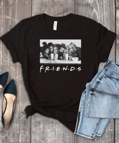 Friends sanderson sisters and freddy krueger jason voorhees michael myers Mens Tee Shirt