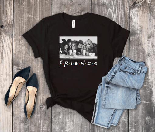 Friends sanderson sisters and freddy krueger jason voorhees michael myers Mens Tee Shirt