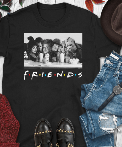 Friends sanderson sisters and freddy krueger jason voorhees michael myers Funny T-Shirt