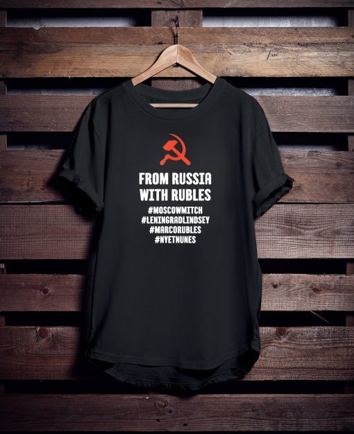 From Russia With Rubles Hammer & Sickle T-Shirt