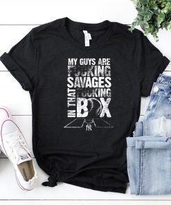 Fucking savages in that box tshirt
