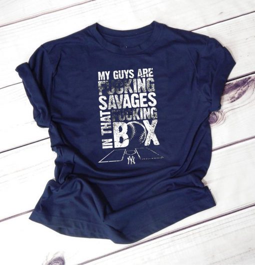 Fucking savages in that box tshirt