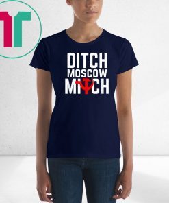 Funny Anti Trump Russia Shirts Ditch Moscow Mitch Traitor Classic T-Shirt