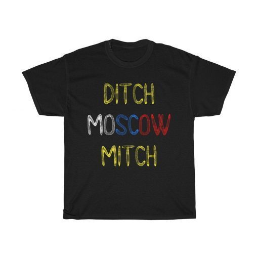 Funny Ditch Moscow Mitch Russia Sickle Premium T-Shirt Unisex Heavy Cotton Tee