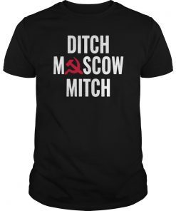 Funny Ditch Moscow Mitch Russia Sickle T-Shirt