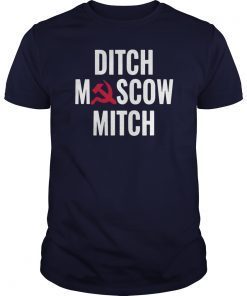 Funny Ditch Moscow Mitch Russia Sickle T-Shirts