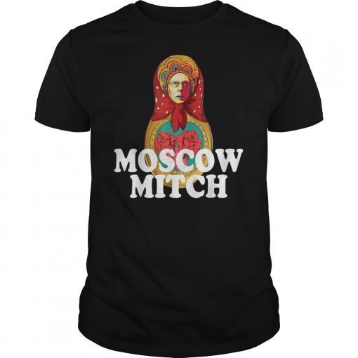 Funny Moscow Mitch Anti McConnell Shirt Russian Nesting Doll T-Shirt