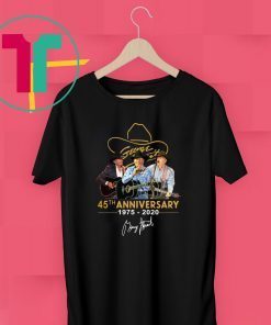 George Strait 45th Anniversary Signature T-Shirt