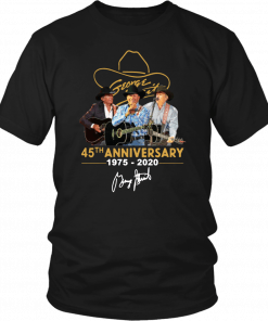 George Strait 45th Anniversary Signature T-Shirt