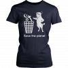 Goat Satan save the planet T-Shirt