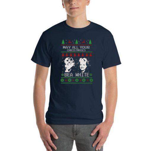 Golden Girls May All Your Christmases Bea White T-Shirt