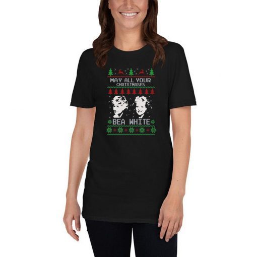 Golden Girls May All Your Christmases Bea White T-Shirt