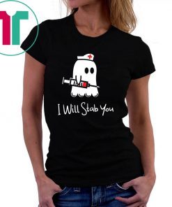 Halloween boo I will stab you nurse shirt